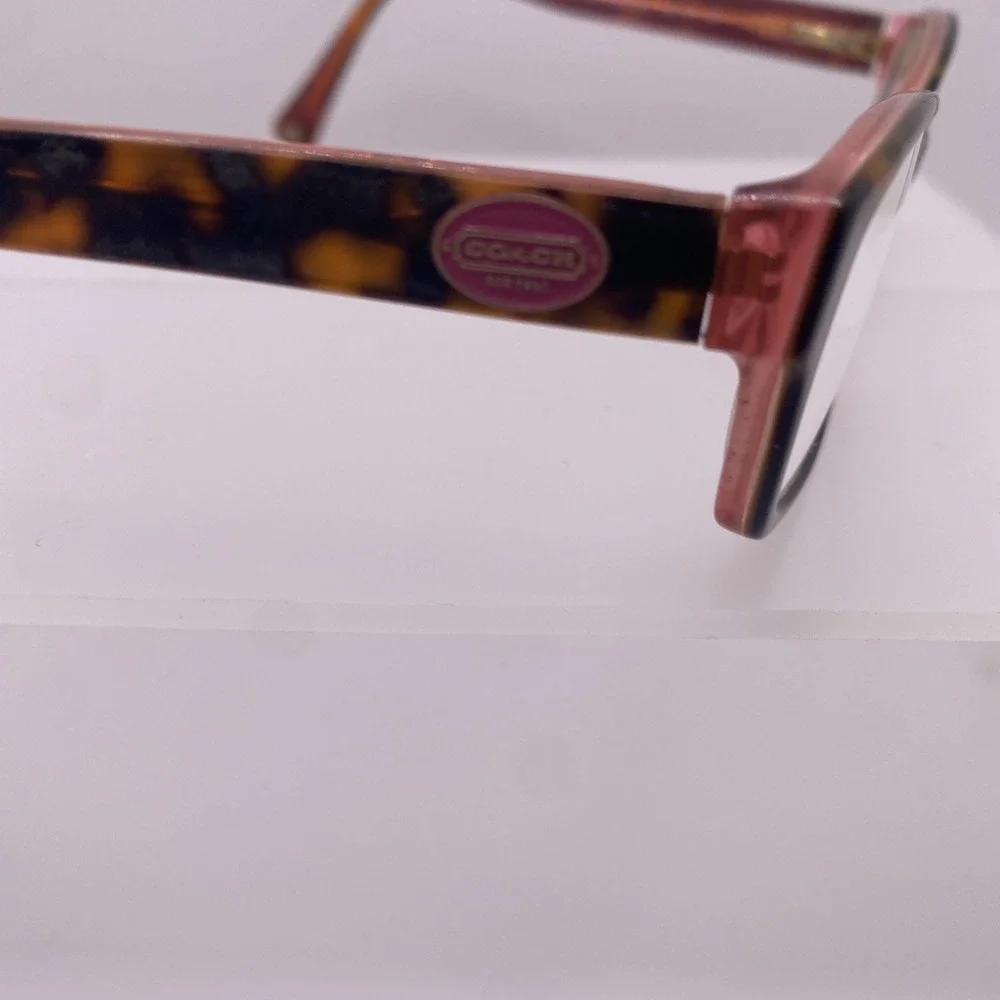 Coach Eyeglasses Women FRAME ONLY HC6040 Brooklyn 52-16-135 Tortoise Pink 005